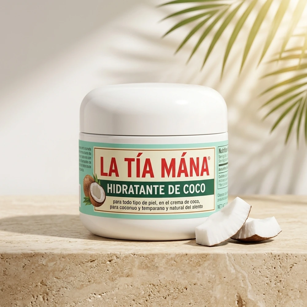 Crema Hidratante de Coco