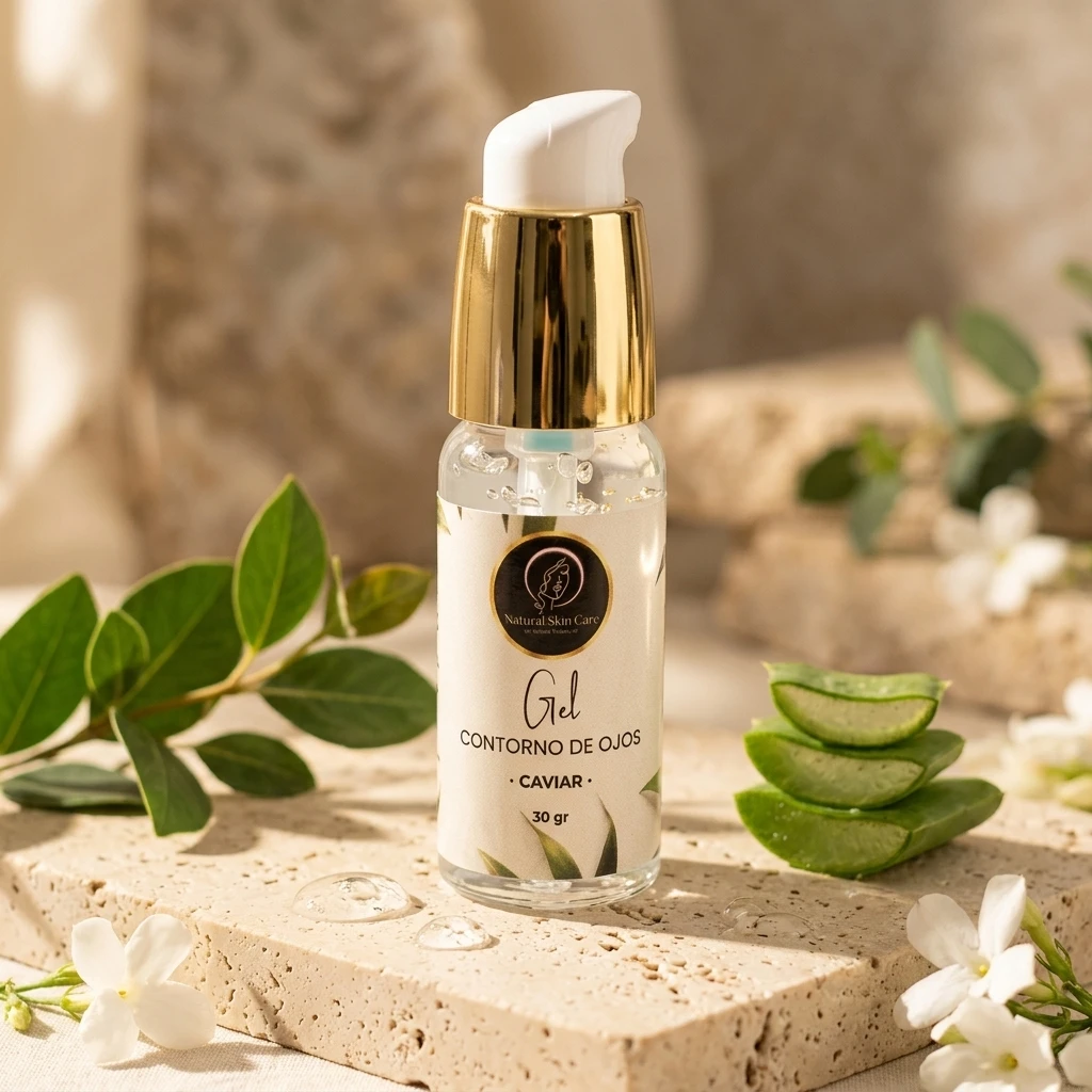 Gel Contorno de Ojos · Natural Skin Care